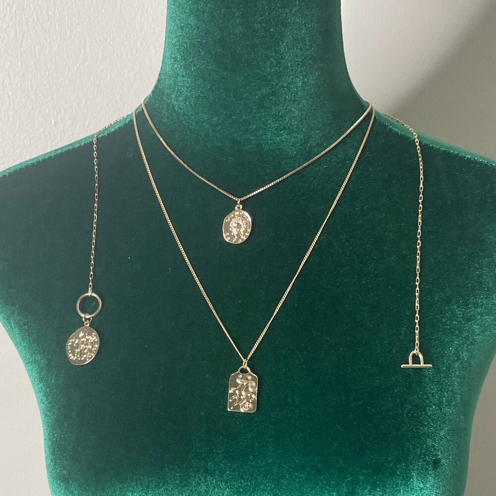 Amber Sceats | Layered Coin Necklace